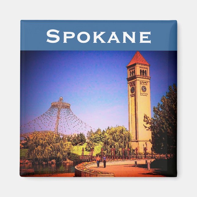 Spokane (Park) Magnet (Framsidan)