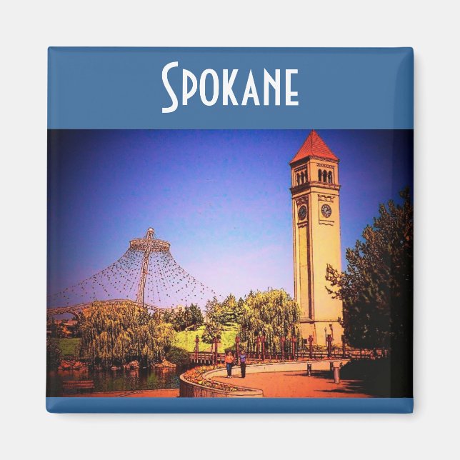 Spokane (Park) Magnet (Framsidan)