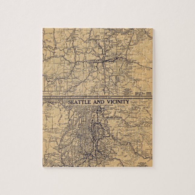 Spokane, Seattle Pussel (Vertikal)