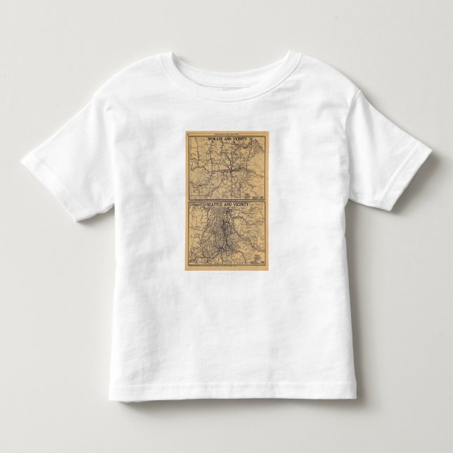 Spokane Seattle Tee (Framsida)