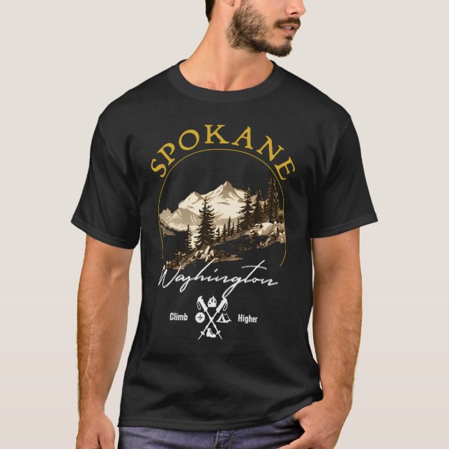 Spokane Spokane T Shirt (Framsida)