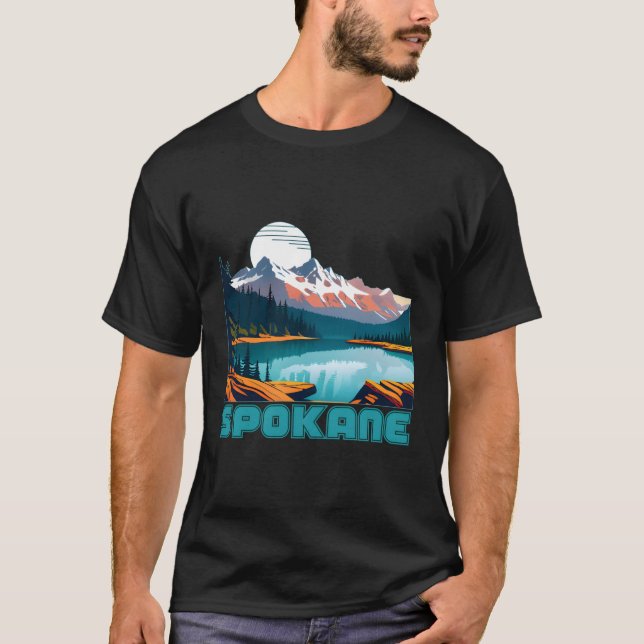 Spokane Spokane T Shirt (Framsida)