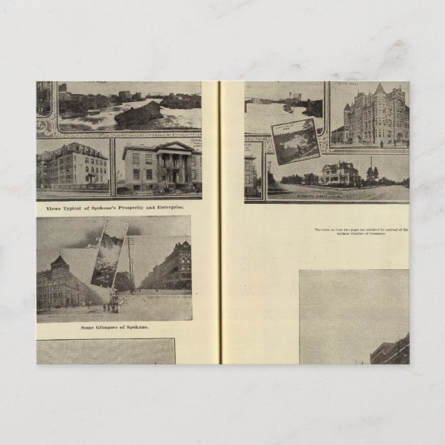 Spokane Vykort (Framsida)