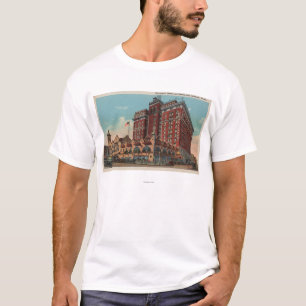 Spokane WA - beskåda av det Davenport hotellet #1 Tröja