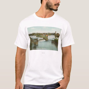 Spokane WA - beskåda av mellersta nedgångar & T-shirt