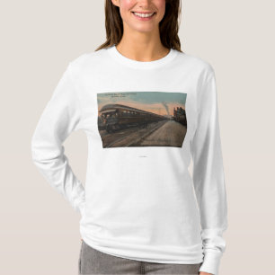 Spokane WA - beskåda av N. Stillahavs- Utbildning T Shirt
