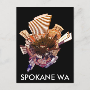 spokane WA Vykort