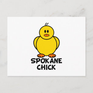 Spokane Washington Chick Vykort