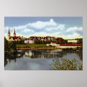 Spokane Washington Gonzaga universiteten Poster