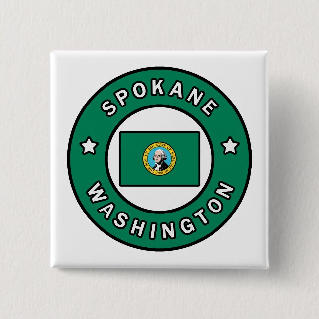 Spokane Washington Knapp (Framsida)