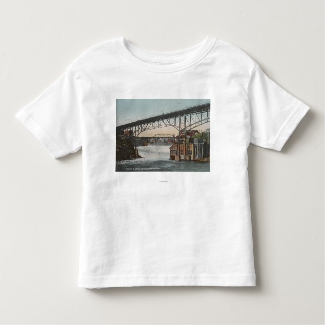 Spokane Washington - Monroe gata Tee (Framsida)