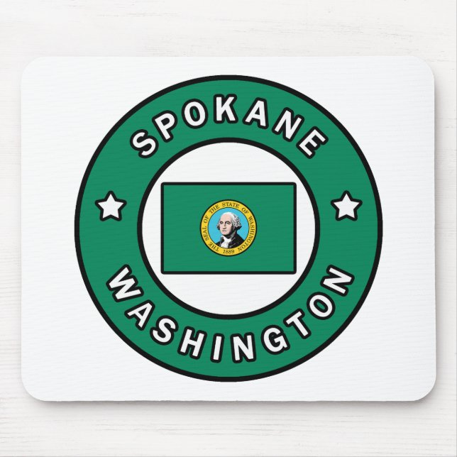 Spokane Washington Musmatta (Framsidan)