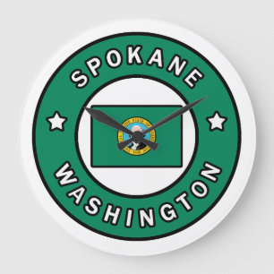 Spokane Washington Stor Klocka