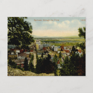Spokane, Washington Vintage Vykort