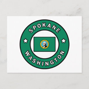 Spokane Washington Vykort