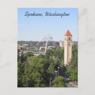 Spokane Washington Vykort
