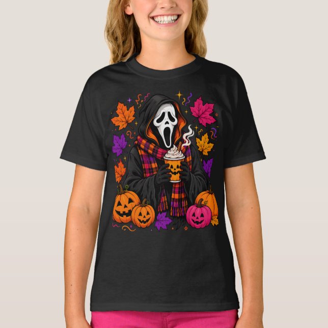 Spökansikte T Shirt (Framsida)