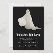 Spökar du inte bort den här Halloween-fest inbjuda