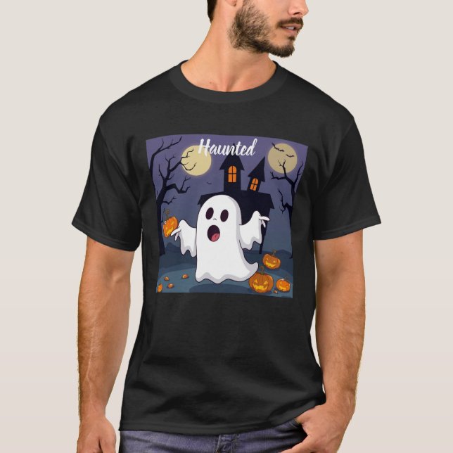 Spökarnas Natt Ut T Shirt (Framsida)