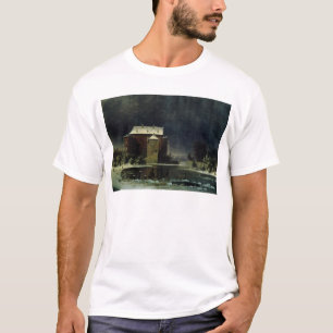 Spökat hus i snön, 1848 t shirt