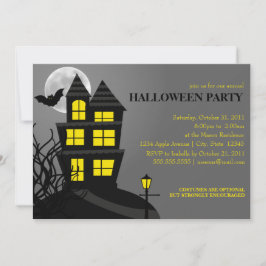 Spökat hus inbjudningar