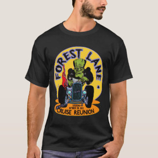 Spökat kryssningmöte för skog Lane T-shirt