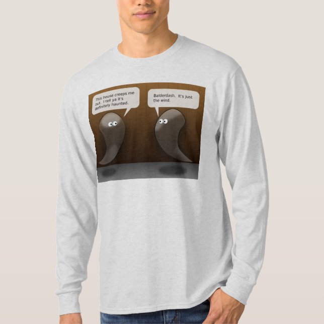 Spökat T Shirt (Framsida)