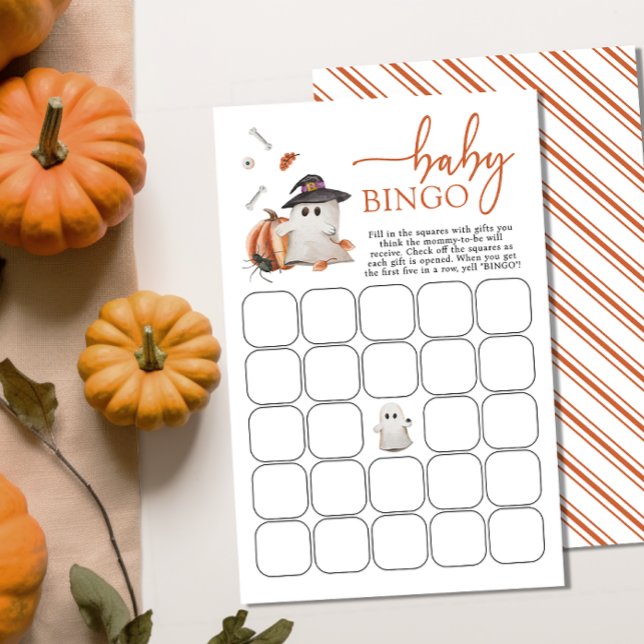 Spökbabybingo spel (Ghost Baby Bingo Game
)