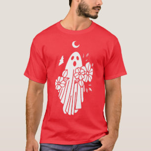 Spökbrud lat Halloween-kostym Roligt spöke Gh T Shirt
