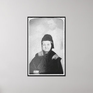 Spöke av Abraham Lincoln med Mary Lincoln 1869 Canvastryck