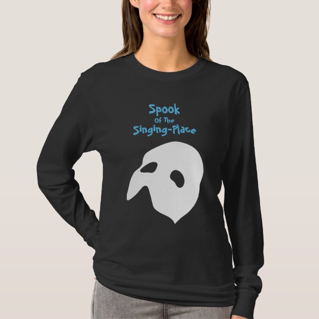 Spöke av operatröjan t shirt (Framsida)