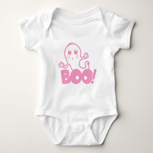 Spöke - bu! (Rosor) Tee (Framsida)