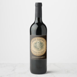 Spöke Essens Dryck Vin Etikett