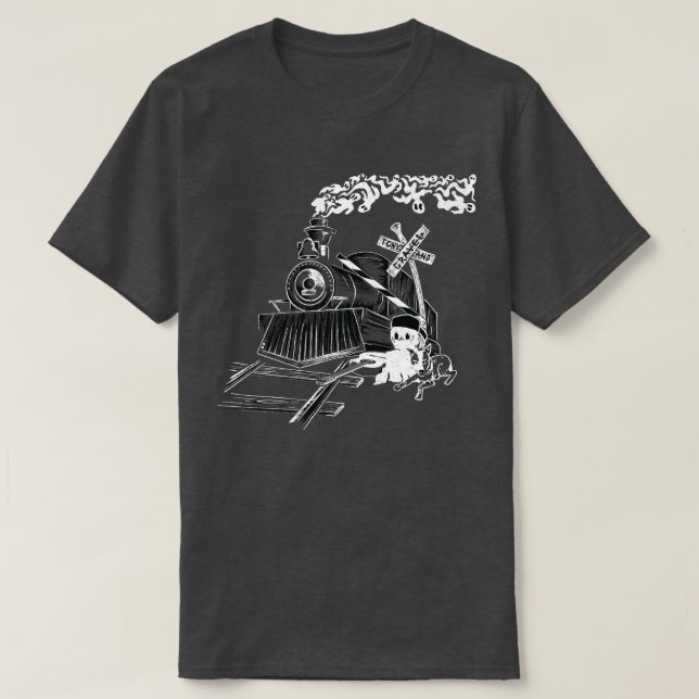 spöke och grus t shirt (Design framsida)