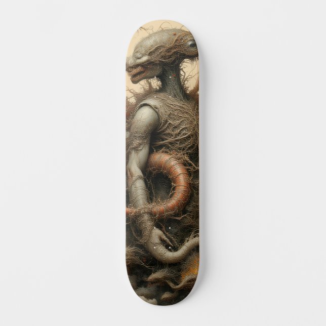 SPÖKE RIRIWA 1 MINI SKATEBOARD BRÄDA 18,5 CM (Framsida)