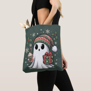 Spöke Santa jul semester Xmas Halloween spöke Tygkasse