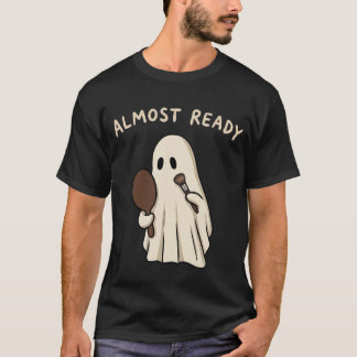 Spöke som förbereder sig Nästan redo T Shirt