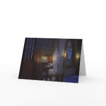 Spöke som leker organkortet