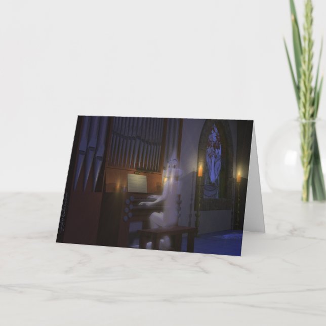 Spöke som leker organkortet kort (Framsida)