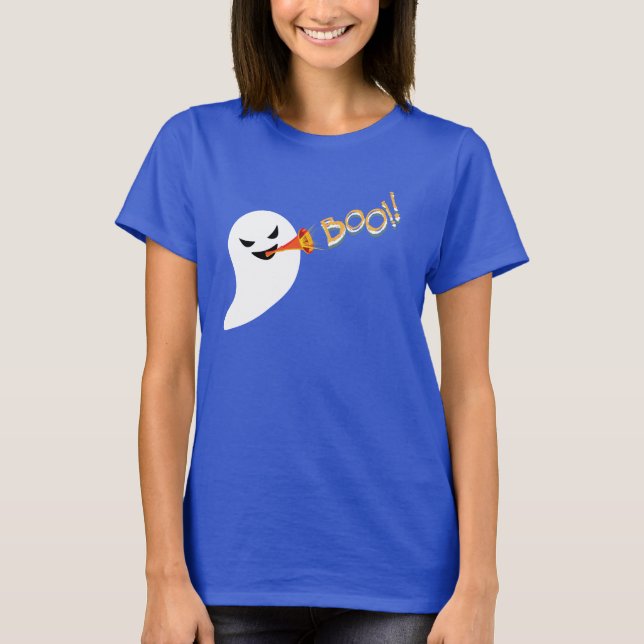 Spöke spelar och sjunger boo t shirt (Framsida)