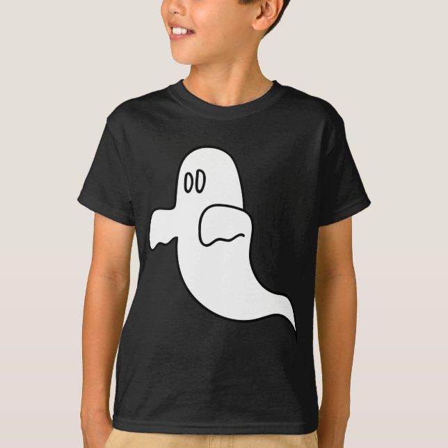 spöke, spöken, halloween t shirt (Framsida)