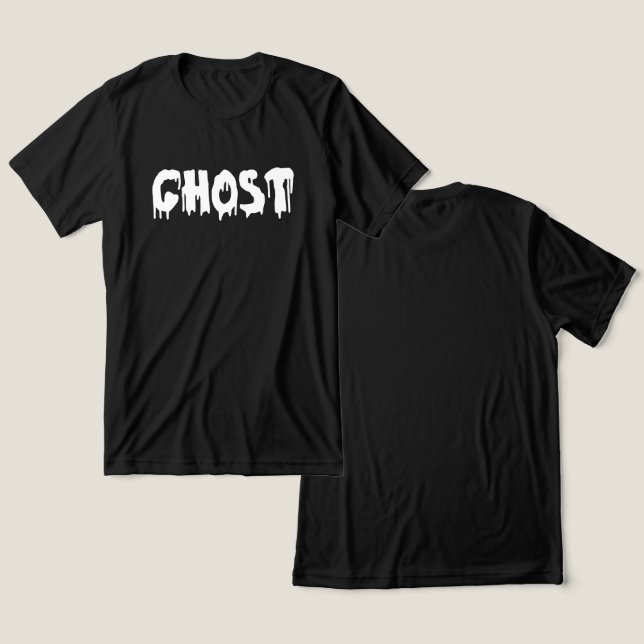 Spöke T Shirt (Design fram och bak)