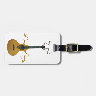 Spökegitarr Bagagebricka