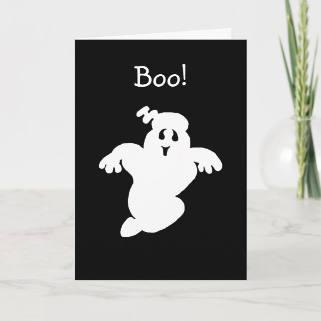 SpökeHalloween kort (Framsida)