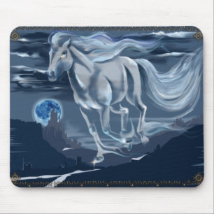 Spökehäst Mousepad Musmatta