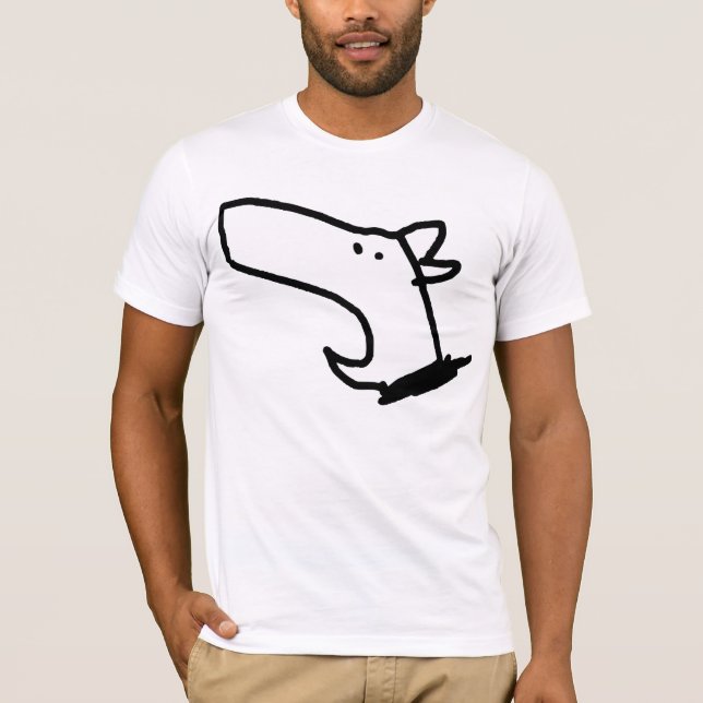 Spökehund Tee (Framsida)