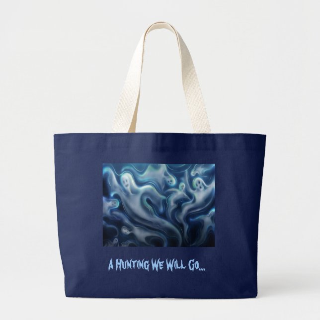 Spökejakt vad att inte hänga lös jumbo tygkasse (Framsidan)