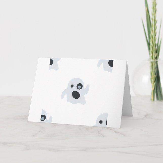 spökemoji kort (Framsida)