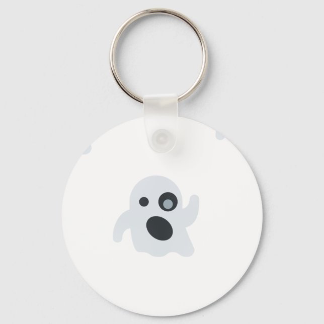 spökemoji nyckelring (Framsida)