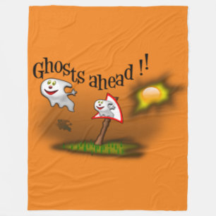 Spöken Ahead Fleecefilt